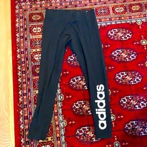 Thick waistband adidas leggings (M)